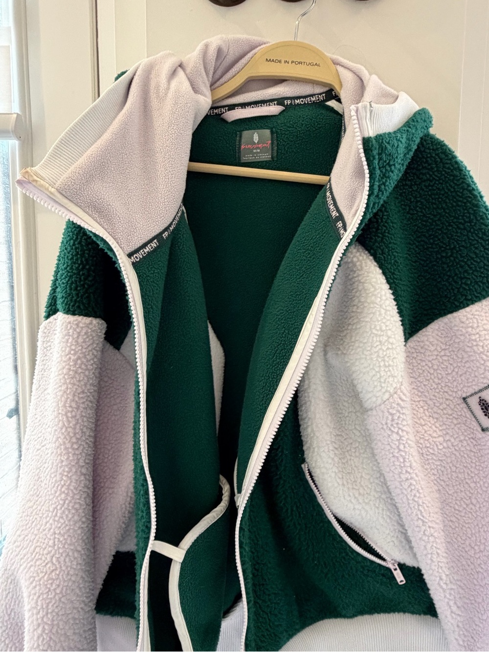 FREE PEOPLE HIT THE SLOPES HOODED JACKET